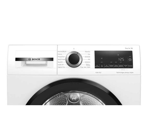 Suszarka Bosch Serie 6 WQG243DKPL 9 kg z pompą ciepła AutoDry EasyClean Filter Program Super 40’ - 1323598 - zdjęcie 5